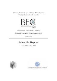 Scientific Report Bec