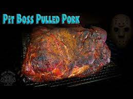 pit boss smoked pork for pulled
