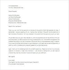 thank you letter for interview 5