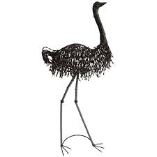 Highst Tall Metal Mr Emu Sculpture