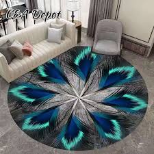 india mandala carpet 3d round carpet