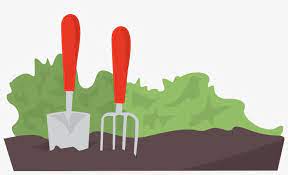 Transpa Gardening Tools Clipart