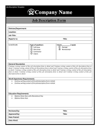 If you own a company and would want to improve your branding in order to up your game in the competitive business world, you can make use. Example Of Job Specifications With Letterhead Job Description Sample Ppt Anjinho B Collectively Job Specification And Job Description Help In Giving A The Importance And Purpose Of Job Specification Is