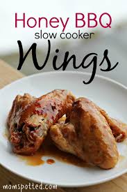 honey bbq slow cooker wings recipe