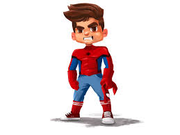 character animation spiderman by tubik