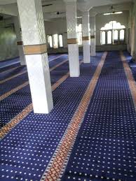 cotton bukhara masjid carpet pattern