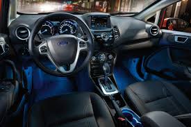 2018 Ford Fiesta Titanium Interior With Leather Trimmed