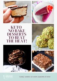 keto no bake desserts low carb