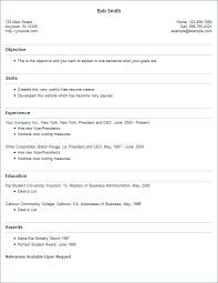 Online Resume Builder Free Template 21105 Acmtyc Org