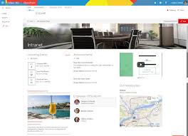 how to build a cool intranet landing