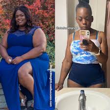 black weight loss success