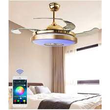 modern ceiling fan with led light kit