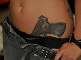Nice gun tattoos design for girls. Pin On Tats