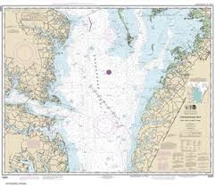 12225 Chesapeake Bay Wolf Trap To Smith Point Nautical Chart