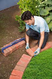brick garden edging beautify your
