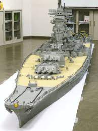 Lego yamato battleship