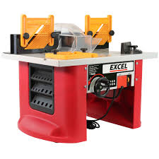excel bench top router table with built