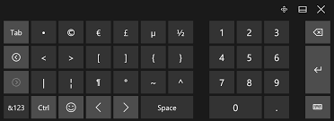 windows 10 tip access symbols emojis