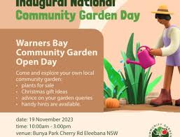 Warners Bay Community Garden Open Day