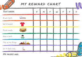 Printable Reward Charts For Kids Competent Free Printable