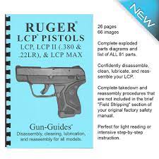 lcp ii 380 22lr max book manual gun
