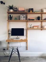 Ikea Workspace And Shelving System