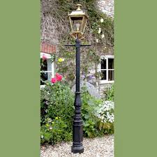 Victorian Lamp Post Boho Teak