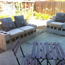 Cinder Block Furniture Backyard Diy