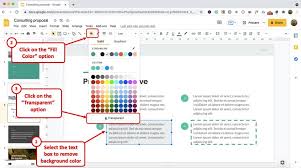 text box in google slides everything