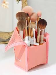travel wash makeup brush storage bag