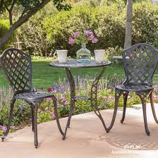 Great for decks and patios; Bistro Set Patio Furniture Patio Set