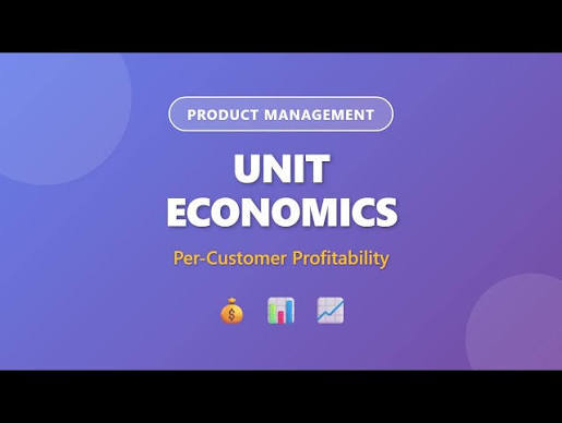Unit Economics Explained: Calculate Per-Customer Profitability | Product Management Guide - YouTube