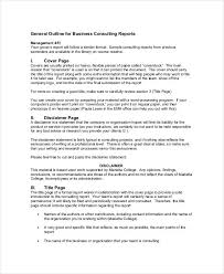 9 Consulting Report Examples Pdf Examples