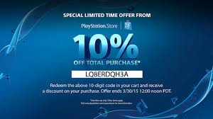 you can get 10 off the na playstation