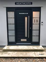 Contemporary Front Doors Oak Iroko And