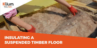 insulating a timber floor klium