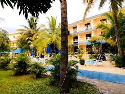 The Palm Tree Garden Hotel Day Evening
