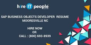 Sap Business Objects Developer Resume Mooresville Nc Hire