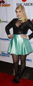 Celebrity Legs and Feet in Tights: Meghan Trainor`s Legs and Feet in Tights