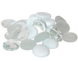 Panacea Decorative Glass Gems Glacier