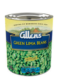 allens um green lima beans mccall