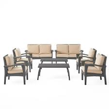 Noble House Atticus Brown 8 Piece