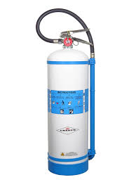 fire extinguisher with demineralized