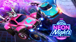 new rocket league event neon nights