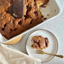 Applesauce Coffee Cake With Baked
