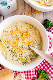 crock pot broccoli cheddar soup the