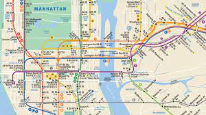 the new york city subway map as you ve