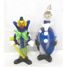 Murano Glass Clown Decanter With
