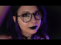 your goth friend does asmr on you