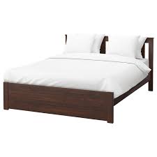 Esand Bed Frame Brown Color Queen